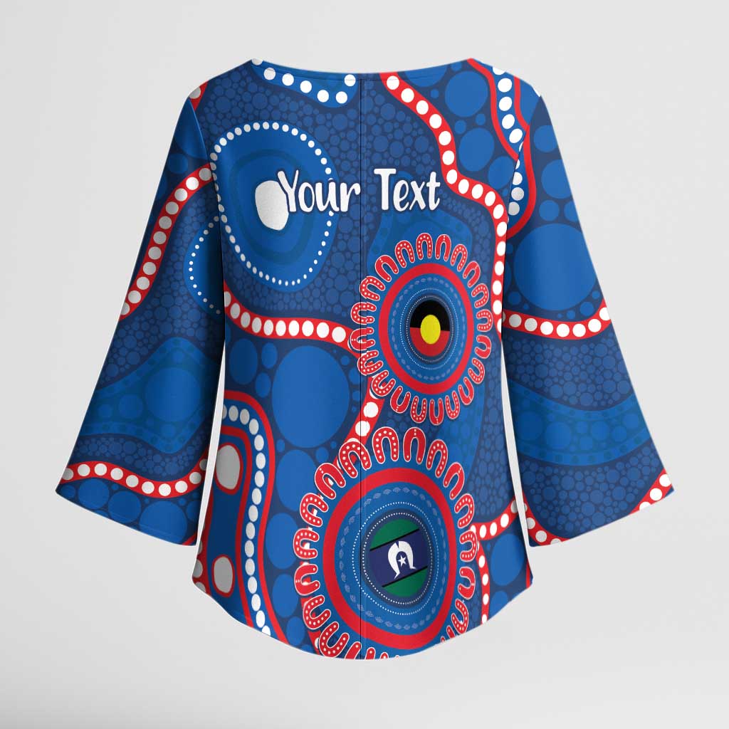 Knights NAIDOC Week 2026 Personalised Kimono Sleeve Blouse 50 Years of Deadly Aboriginal Art