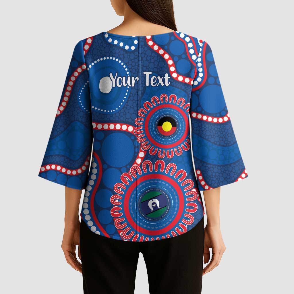 Knights NAIDOC Week 2026 Personalised Kimono Sleeve Blouse 50 Years of Deadly Aboriginal Art