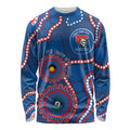 Knights NAIDOC Week 2026 Personalised Long Sleeve Shirt 50 Years of Deadly Aboriginal Art