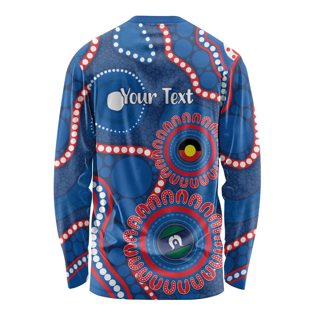 Knights NAIDOC Week 2026 Personalised Long Sleeve Shirt 50 Years of Deadly Aboriginal Art