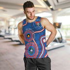 Knights NAIDOC Week 2026 Personalised Men Tank Top 50 Years of Deadly Aboriginal Art