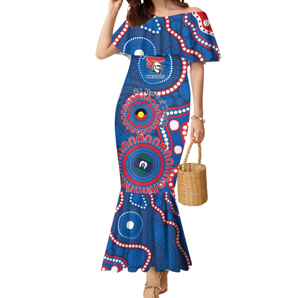 Knights NAIDOC Week 2026 Personalised Mermaid Dress 50 Years of Deadly Aboriginal Art