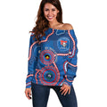 Knights NAIDOC Week 2026 Personalised Off Shoulder Sweater 50 Years of Deadly Aboriginal Art
