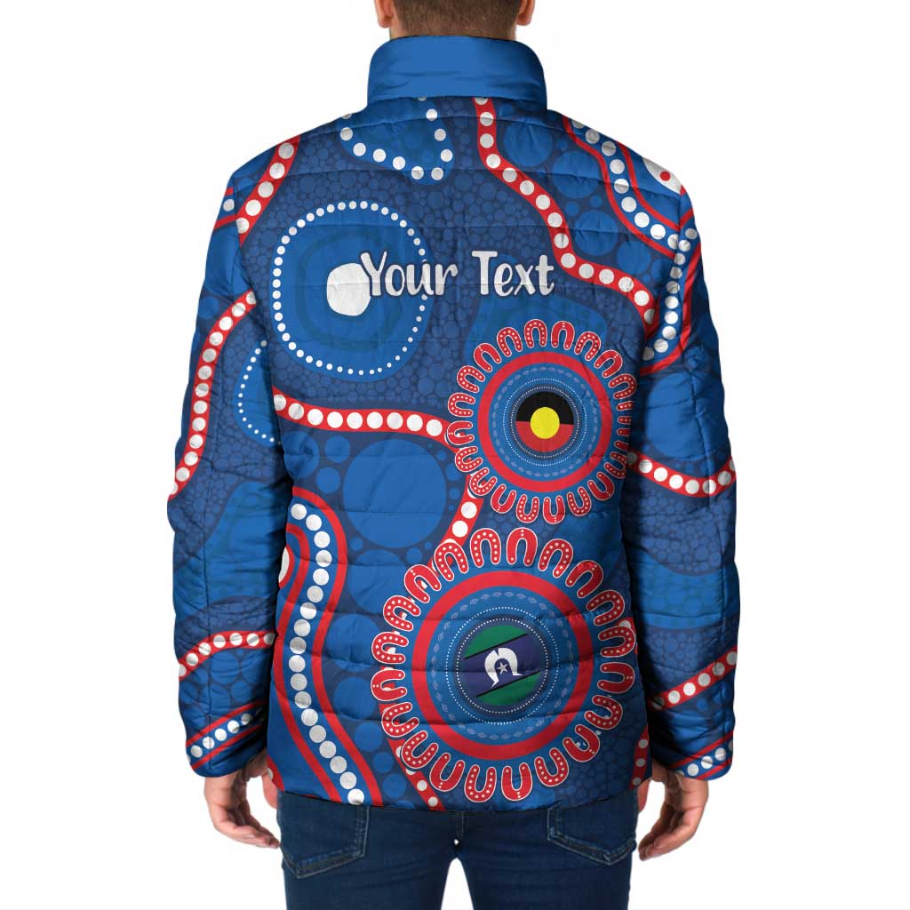 Knights NAIDOC Week 2026 Personalised Padded Jacket 50 Years of Deadly Aboriginal Art