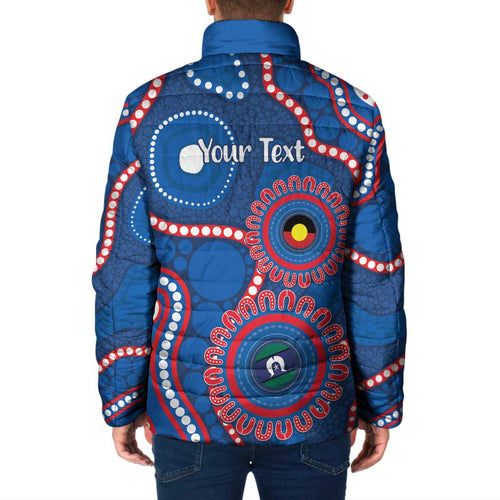 Knights NAIDOC Week 2026 Personalised Padded Jacket 50 Years of Deadly Aboriginal Art