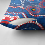 Knights NAIDOC Week 2026 Personalised Pillow Cover 50 Years of Deadly Aboriginal Art