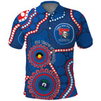 Knights NAIDOC Week 2026 Personalised Polo Shirt 50 Years of Deadly Aboriginal Art