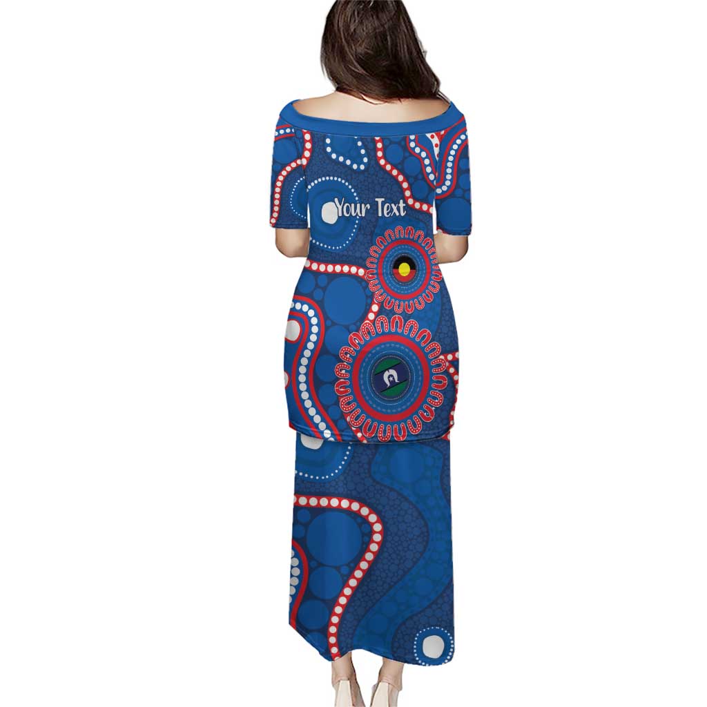 Knights NAIDOC Week 2026 Personalised Puletasi 50 Years of Deadly Aboriginal Art