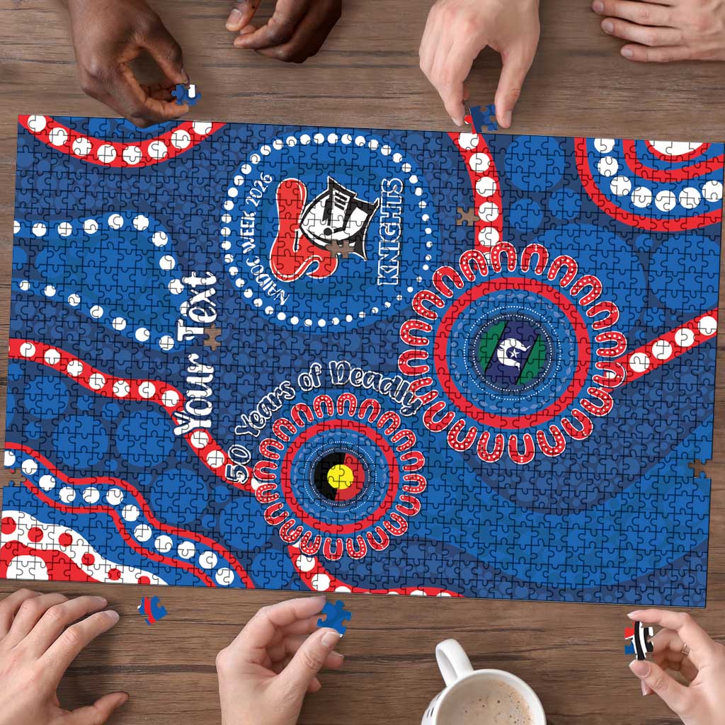 Knights NAIDOC Week 2026 Personalised Puzzle 50 Years of Deadly Aboriginal Art