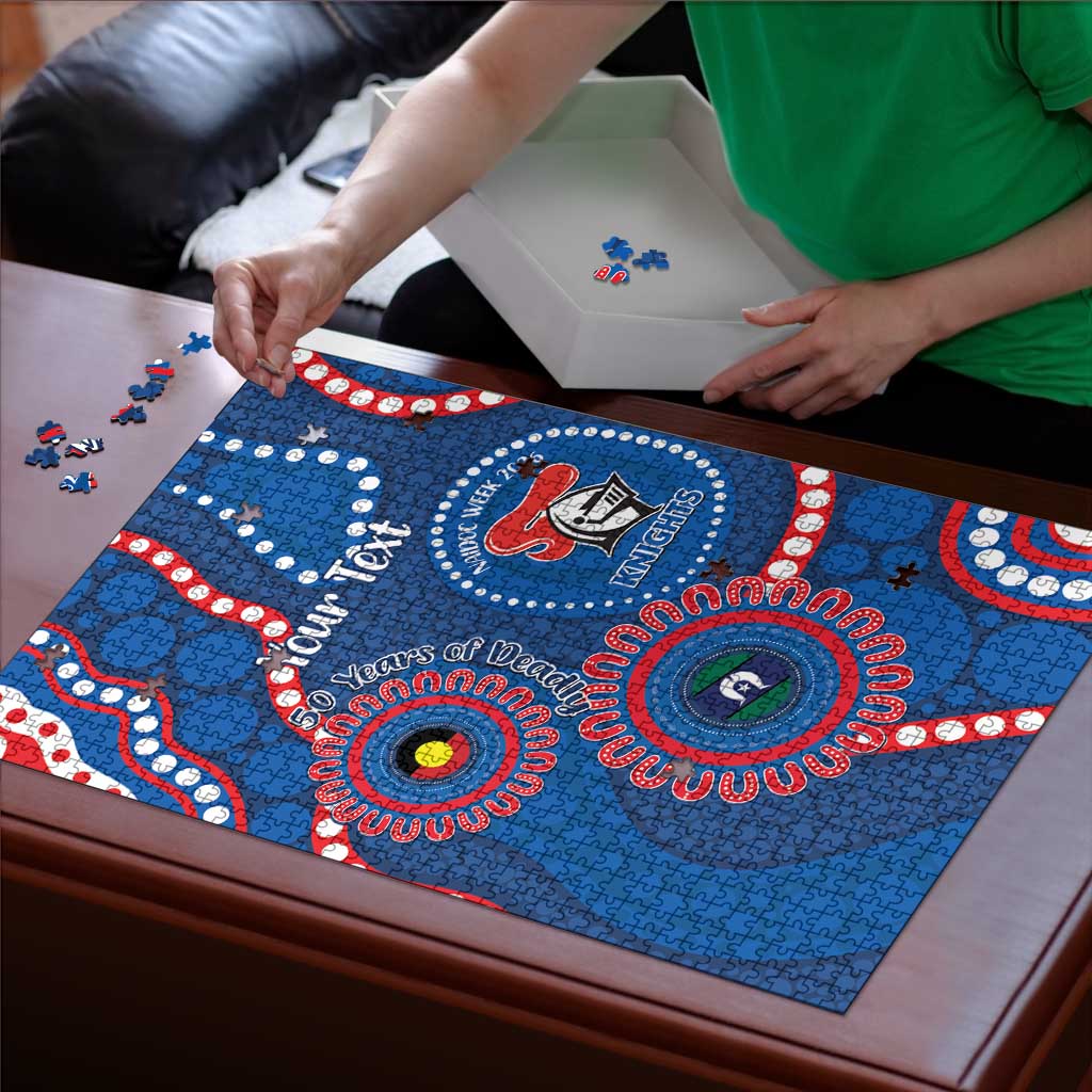 Knights NAIDOC Week 2026 Personalised Puzzle 50 Years of Deadly Aboriginal Art