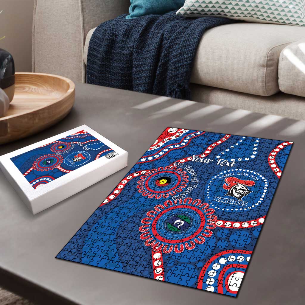 Knights NAIDOC Week 2026 Personalised Puzzle 50 Years of Deadly Aboriginal Art