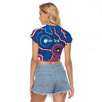 Knights NAIDOC Week 2026 Personalised Raglan Cropped T Shirt 50 Years of Deadly Aboriginal Art