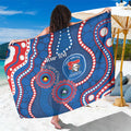 Knights NAIDOC Week 2026 Personalised Sarong 50 Years of Deadly Aboriginal Art