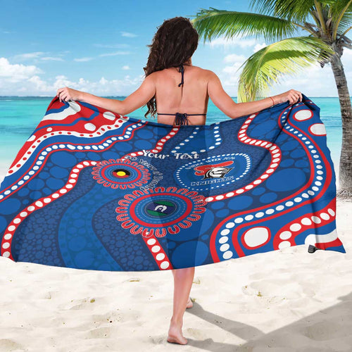 Knights NAIDOC Week 2026 Personalised Sarong 50 Years of Deadly Aboriginal Art