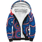 Knights NAIDOC Week 2026 Personalised Sherpa Hoodie 50 Years of Deadly Aboriginal Art