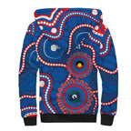 Knights NAIDOC Week 2026 Personalised Sherpa Hoodie 50 Years of Deadly Aboriginal Art