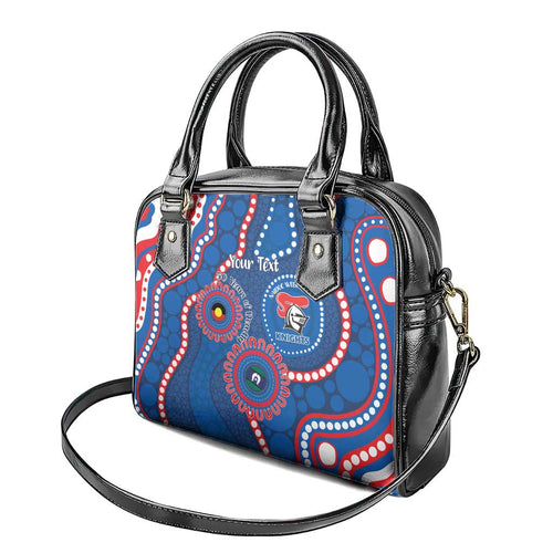 Knights NAIDOC Week 2026 Personalised Shoulder Handbag 50 Years of Deadly Aboriginal Art