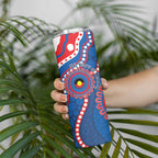 Knights NAIDOC Week 2026 Personalised Skinny Tumbler 50 Years of Deadly Aboriginal Art