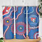 Knights NAIDOC Week 2026 Personalised Skinny Tumbler 50 Years of Deadly Aboriginal Art