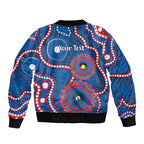 Knights NAIDOC Week 2026 Personalised Sleeve Zip Bomber Jacket 50 Years of Deadly Aboriginal Art