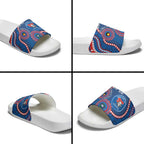 Knights NAIDOC Week 2026 Personalised Slide Sandals 50 Years of Deadly Aboriginal Art