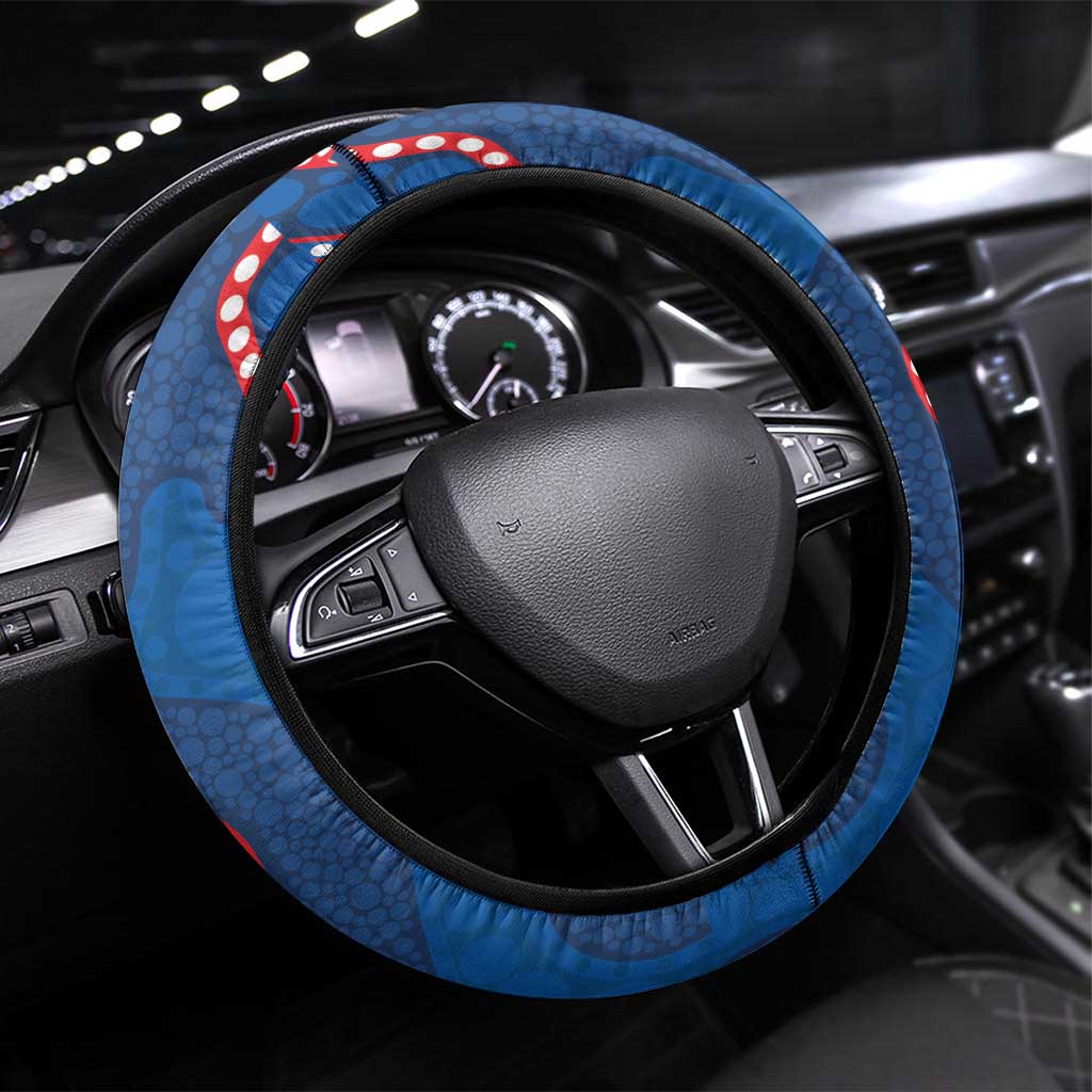 Knights NAIDOC Week 2026 Steering Wheel Cover 50 Years of Deadly Aboriginal Art