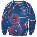 Knights NAIDOC Week 2026 Personalised Sweatshirt 50 Years of Deadly Aboriginal Art