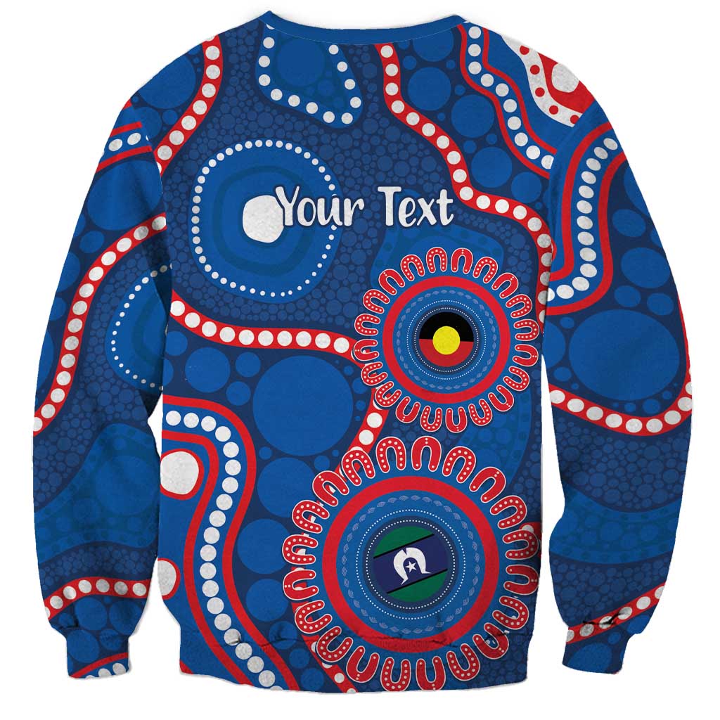 Knights NAIDOC Week 2026 Personalised Sweatshirt 50 Years of Deadly Aboriginal Art