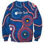 Knights NAIDOC Week 2026 Personalised Sweatshirt 50 Years of Deadly Aboriginal Art