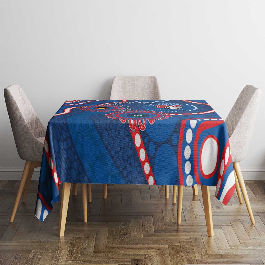 Knights NAIDOC Week 2026 Personalised Tablecloth 50 Years of Deadly Aboriginal Art