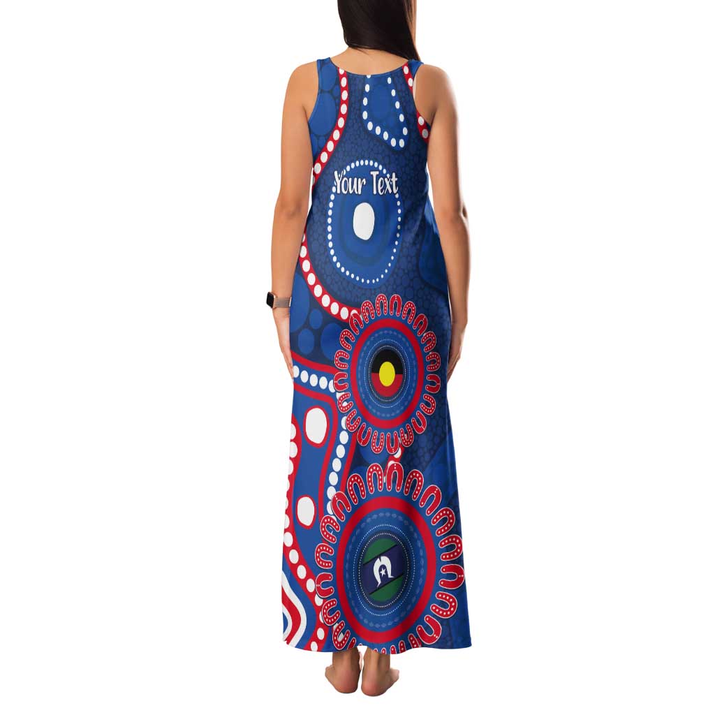 Knights NAIDOC Week 2026 Personalised Tank Maxi Dress 50 Years of Deadly Aboriginal Art