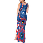 Knights NAIDOC Week 2026 Personalised Tank Maxi Dress 50 Years of Deadly Aboriginal Art