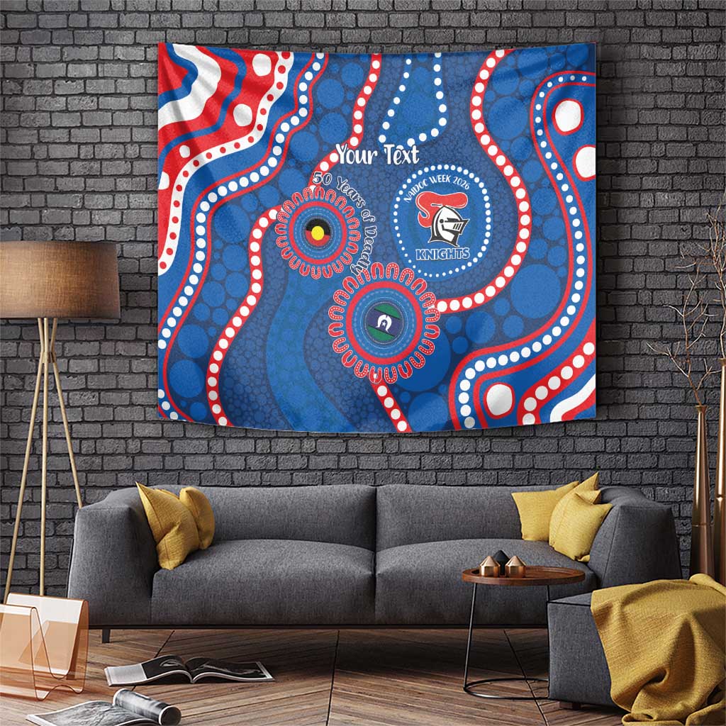 Knights NAIDOC Week 2026 Personalised Tapestry 50 Years of Deadly Aboriginal Art