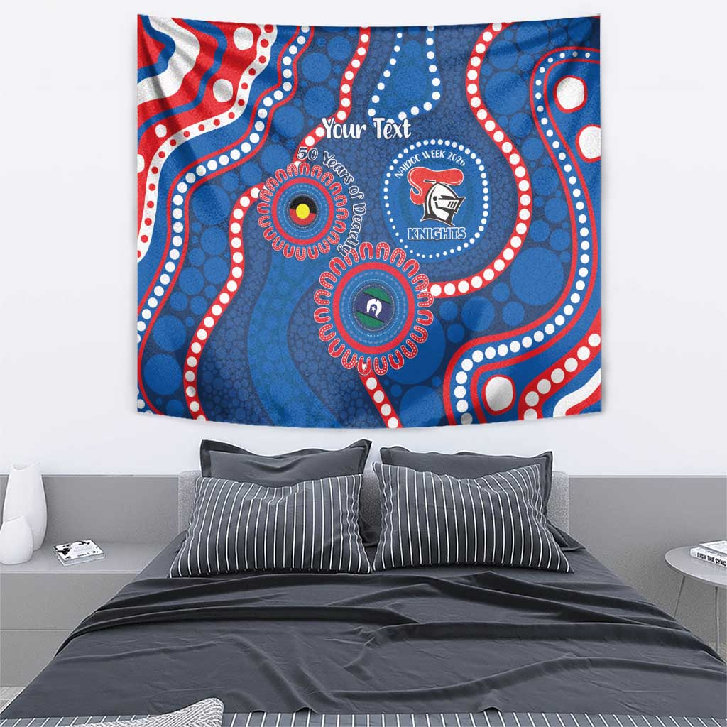 Knights NAIDOC Week 2026 Personalised Tapestry 50 Years of Deadly Aboriginal Art