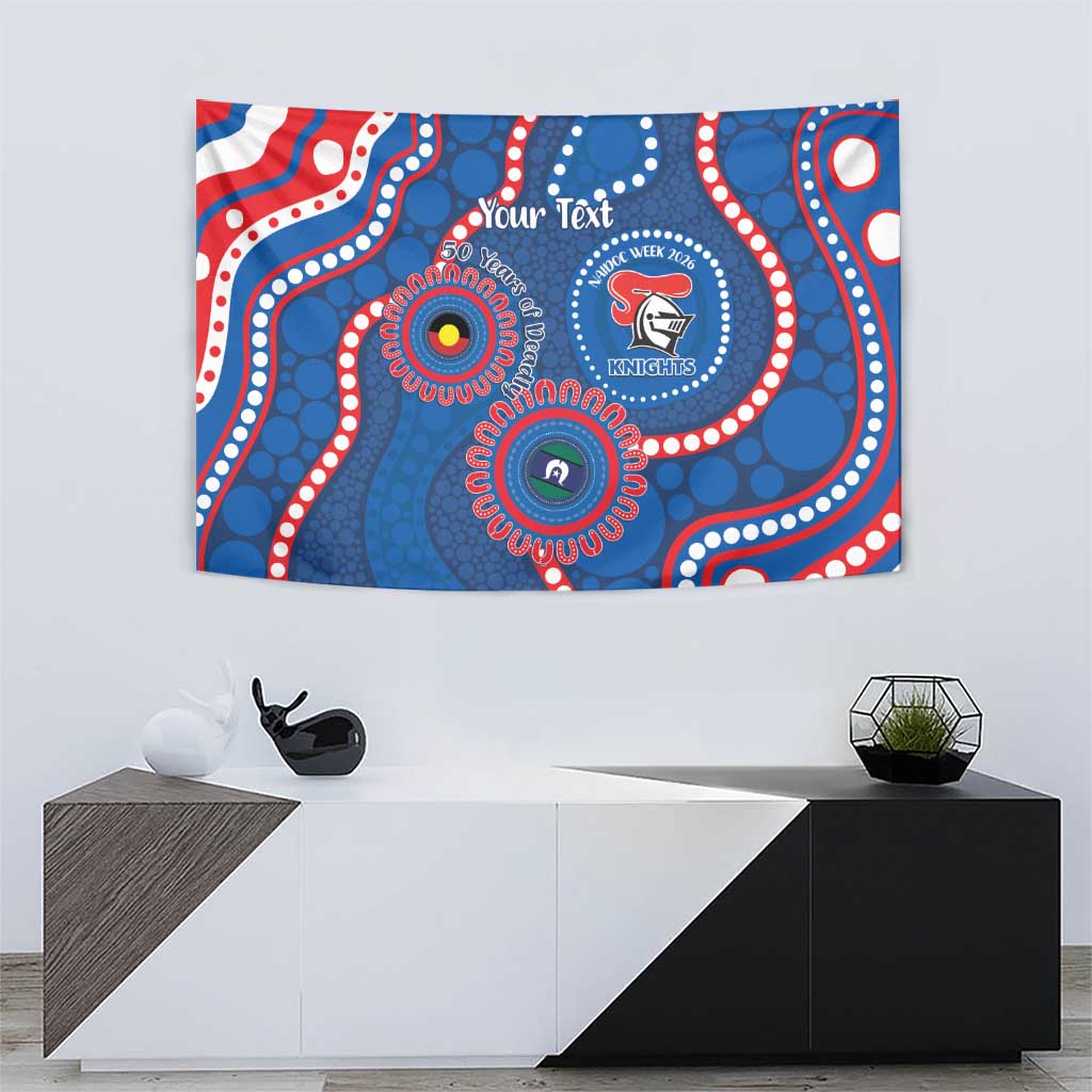 Knights NAIDOC Week 2026 Personalised Tapestry 50 Years of Deadly Aboriginal Art