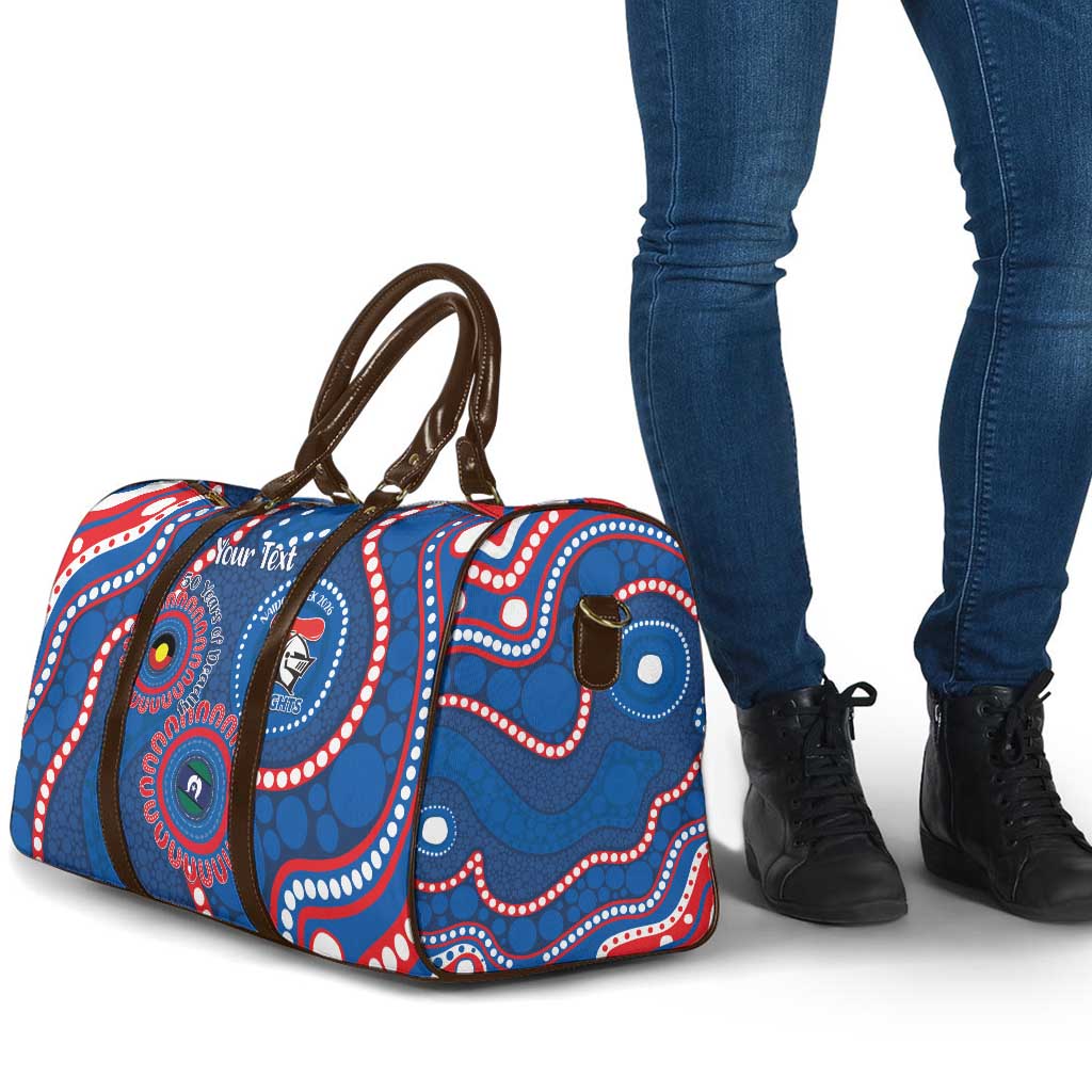 Knights NAIDOC Week 2026 Personalised Travel Bag 50 Years of Deadly Aboriginal Art