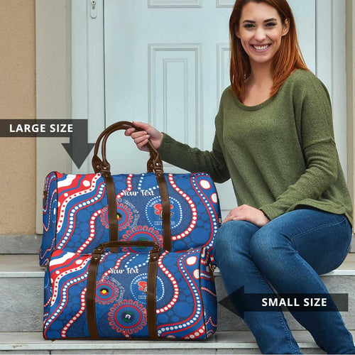 Knights NAIDOC Week 2026 Personalised Travel Bag 50 Years of Deadly Aboriginal Art