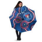 Knights NAIDOC Week 2026 Personalised Umbrella 50 Years of Deadly Aboriginal Art