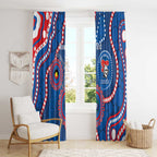 Knights NAIDOC Week 2026 Personalised Window Curtain 50 Years of Deadly Aboriginal Art