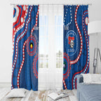 Knights NAIDOC Week 2026 Personalised Window Curtain 50 Years of Deadly Aboriginal Art