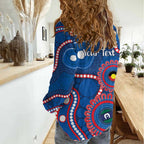 Knights NAIDOC Week 2026 Personalised Women Casual Shirt 50 Years of Deadly Aboriginal Art