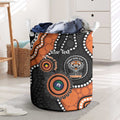 Tigers NAIDOC Week 2026 Personalised Laundry Basket 50 Years of Deadly Aboriginal Art