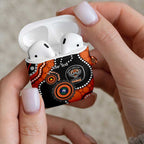 Tigers NAIDOC Week 2026 Personalised AirPods Case 50 Years of Deadly Aboriginal Art