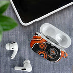 Tigers NAIDOC Week 2026 Personalised AirPods Case 50 Years of Deadly Aboriginal Art