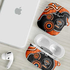 Tigers NAIDOC Week 2026 Personalised AirPods Case 50 Years of Deadly Aboriginal Art