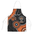 Tigers NAIDOC Week 2026 Personalised Apron 50 Years of Deadly Aboriginal Art