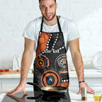Tigers NAIDOC Week 2026 Personalised Apron 50 Years of Deadly Aboriginal Art