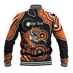 Tigers NAIDOC Week 2026 Personalised Baseball Jacket 50 Years of Deadly Aboriginal Art