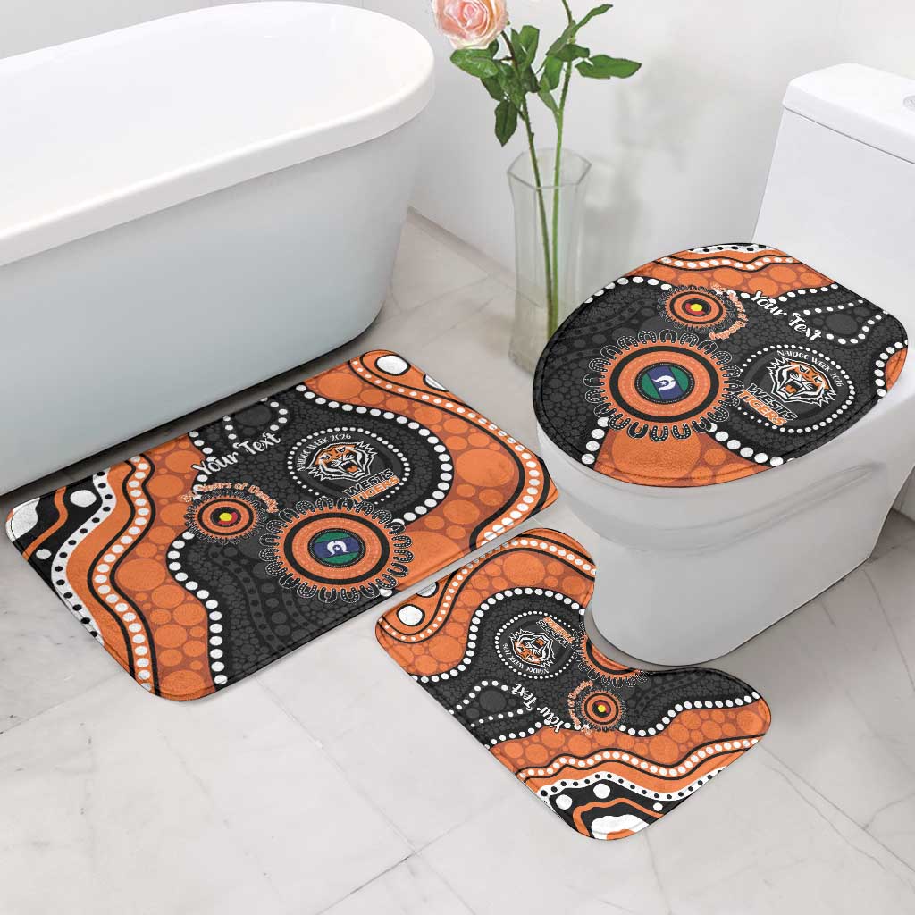 Tigers NAIDOC Week 2026 Personalised Bathroom Set 50 Years of Deadly Aboriginal Art