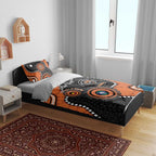 Tigers NAIDOC Week 2026 Personalised Bedding Set 50 Years of Deadly Aboriginal Art